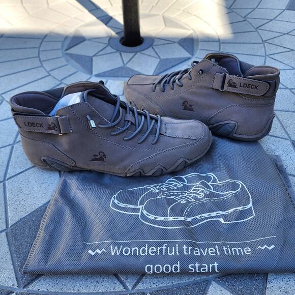 LDeck Waterproof Suede Outdoor Chukka Sneakers 38 Unisex - Picture 12 of 12